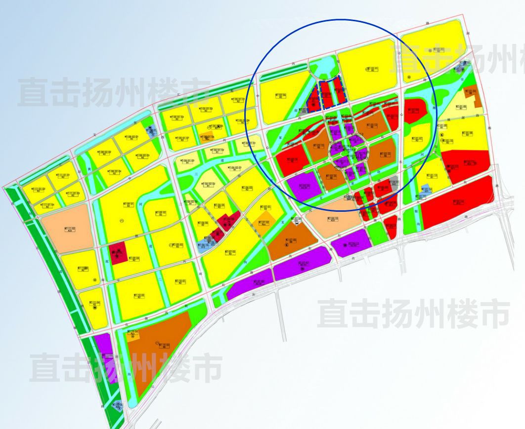 2,最新规划公示显示,扬州蒋王片区至少还要再建3个商业项目!