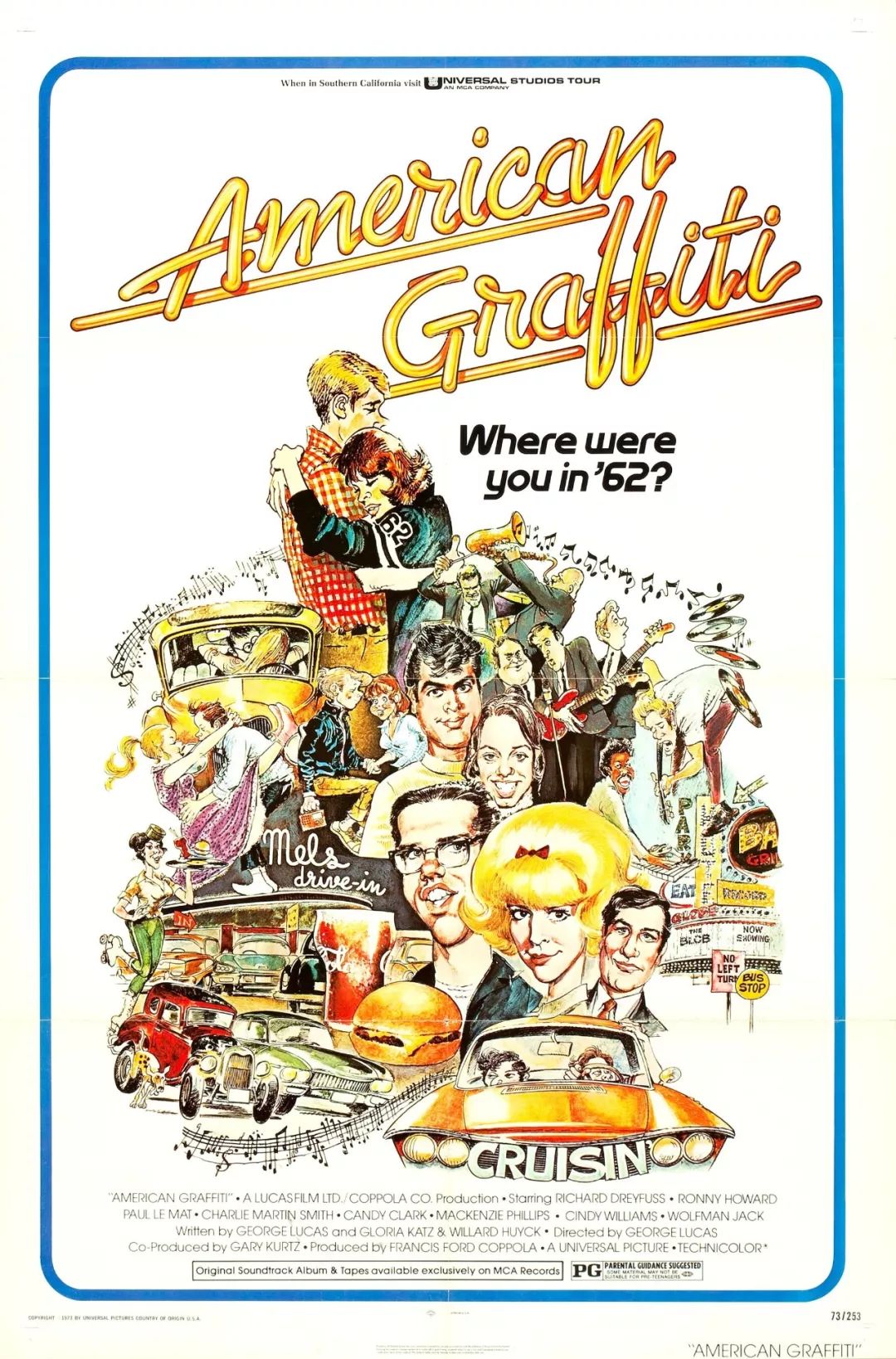 美国风情画 american graffiti 1973