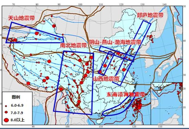 斜穿中国的郯庐断裂带,发生过最大地震,未来百年内会大地震吗?