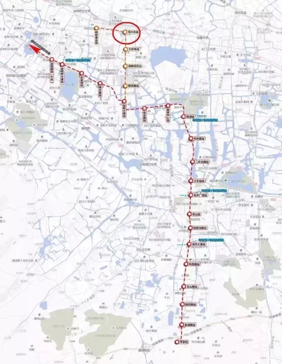 疯狂推地,地铁规划,柯桥全新爆红板块"首盘"红利来了!