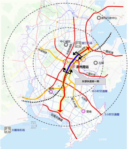 据招标公告显示,项目建设地点为晋江市新塘街道,高铁新区