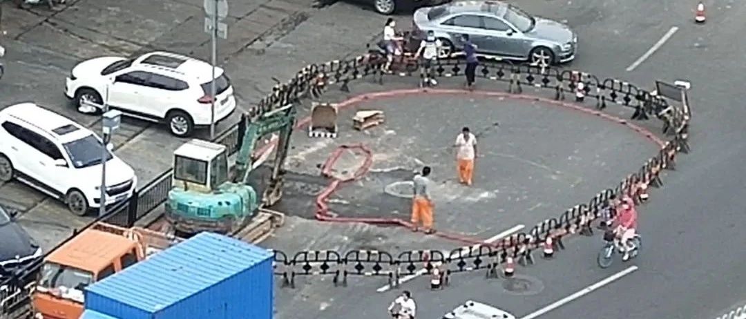 |广州这条路惊现28平方米大洞？官方回应