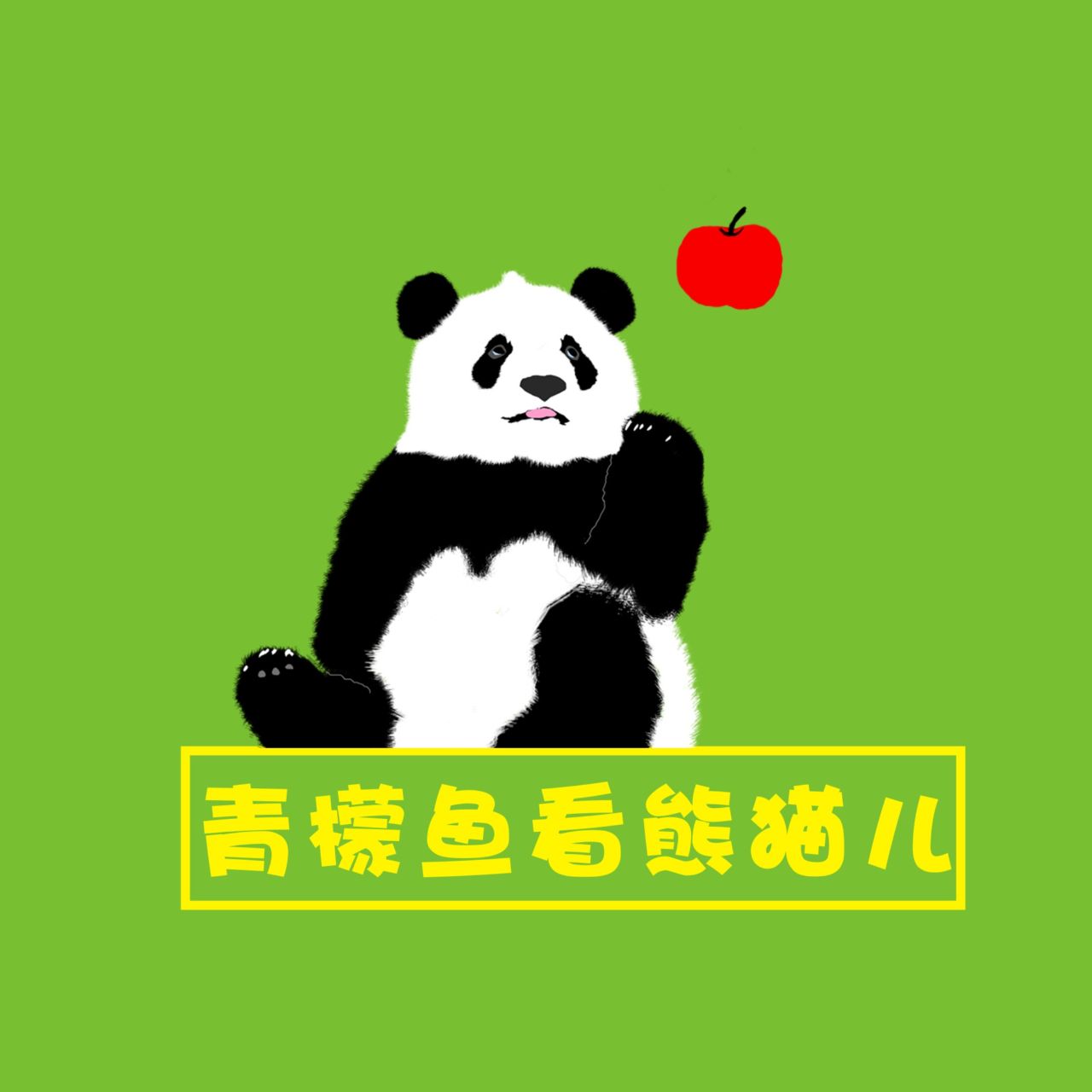 青檬鱼看熊猫儿