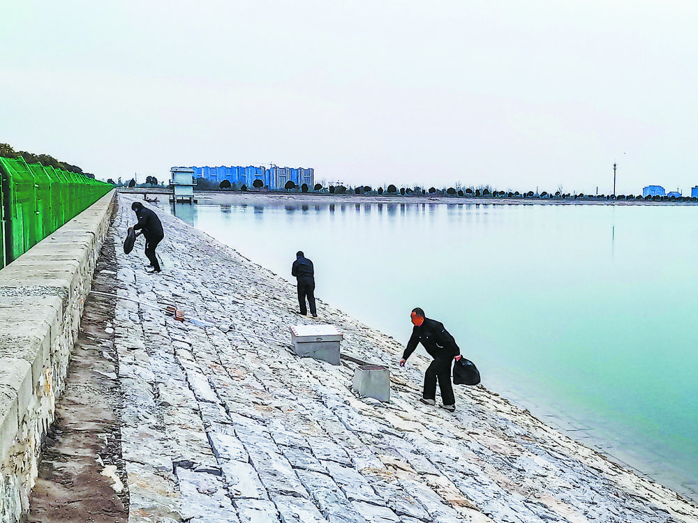 牡丹区雷泽湖水库图片