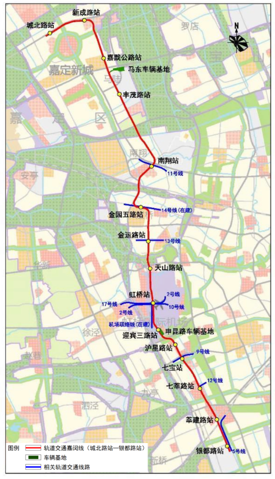 上海嘉闵线太仓段依然在纸上太仓不可能规划上海境内轨道交通