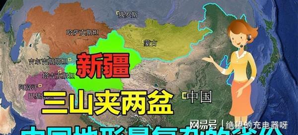 新疆盆地位置图片