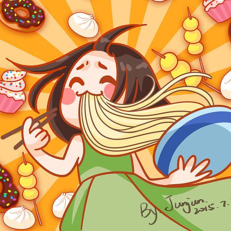 小吃美食博主