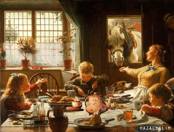 让古典名画动起来会是什么样(30gif)