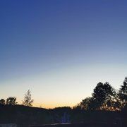 挪威仲夏夜之天空