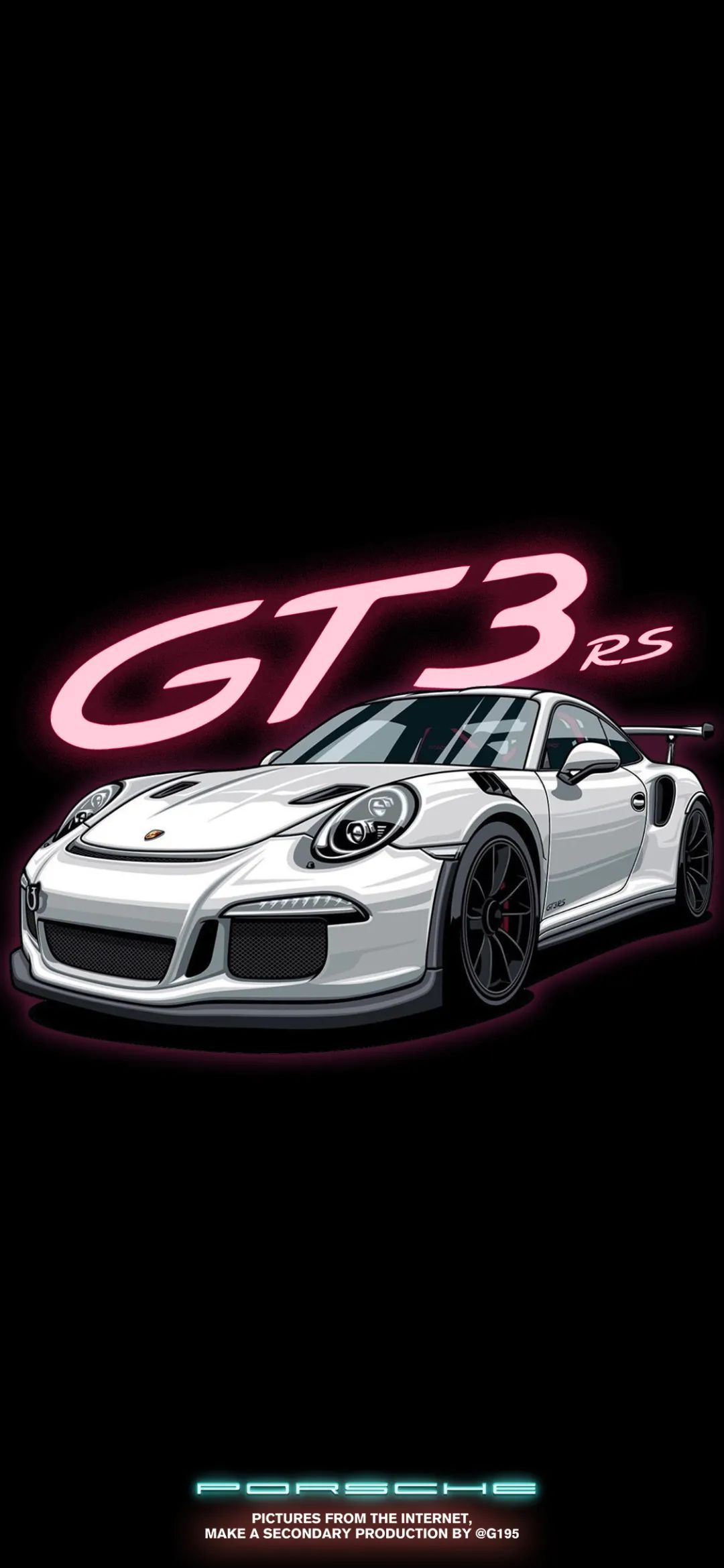 手机壁纸保时捷gt3rs