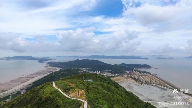 洞头霓屿山尖天空之城图片