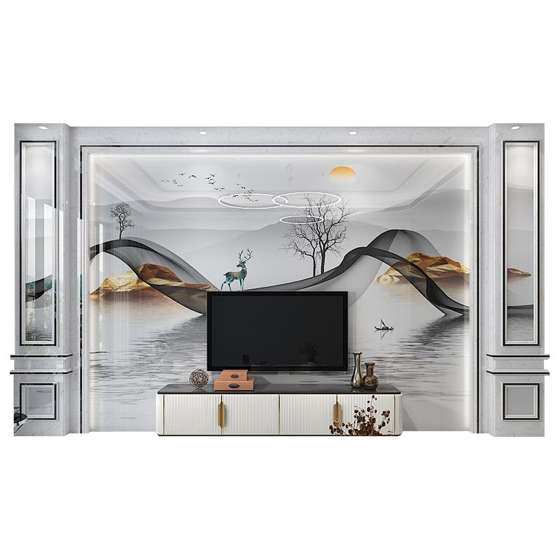 中瓷艺术背景墙