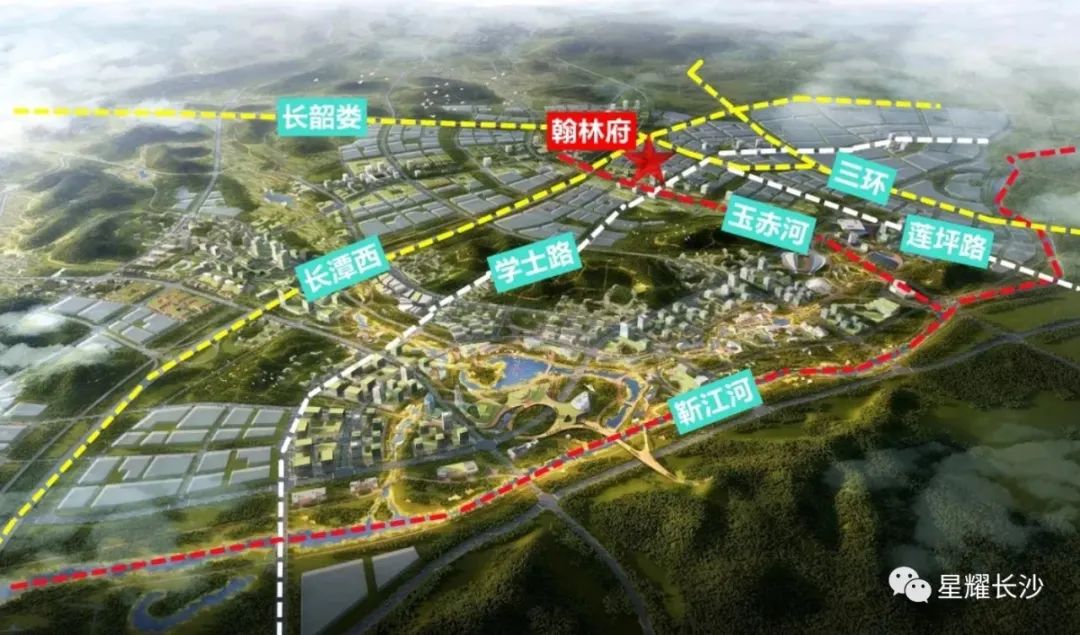 湘江智谷·东山湾国际新城则是长沙2021