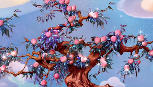 只有王母娘娘的蟠桃园四季长春,或许有桃子,看来必须上天偷桃才行!