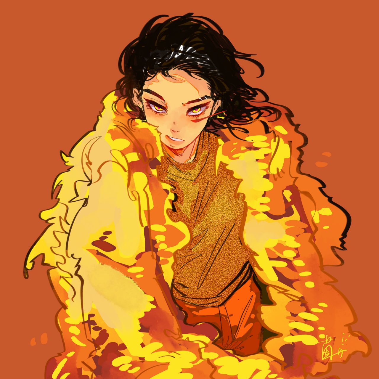 二月花开在深林