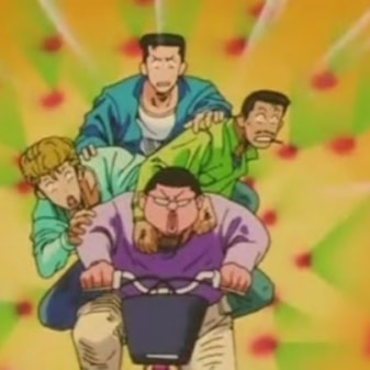 快秃顶的菜花头