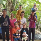 阿峰在越南农村