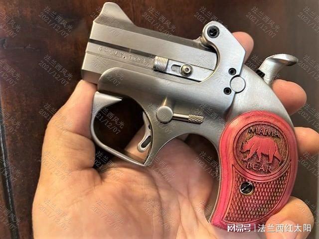 38 special/9mm 不锈钢袖珍手枪,产于德克萨斯州