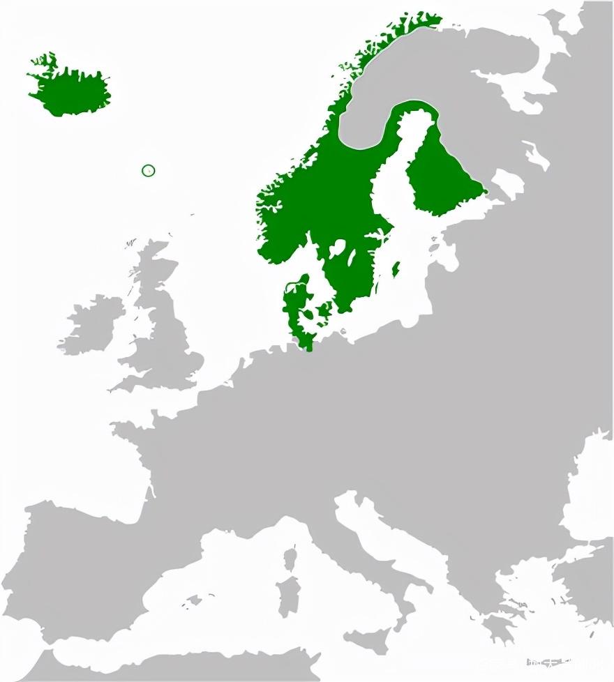丹麦挪威联合王国版图图片