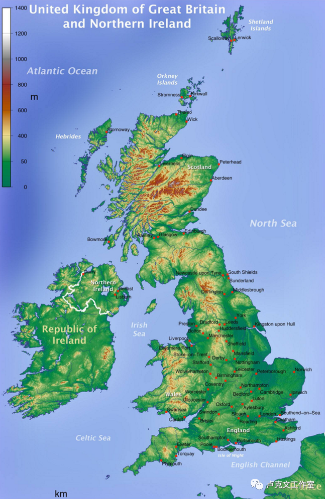 英国地理位置图欧洲图片