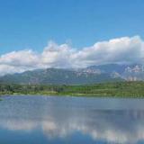 远方的天空和云