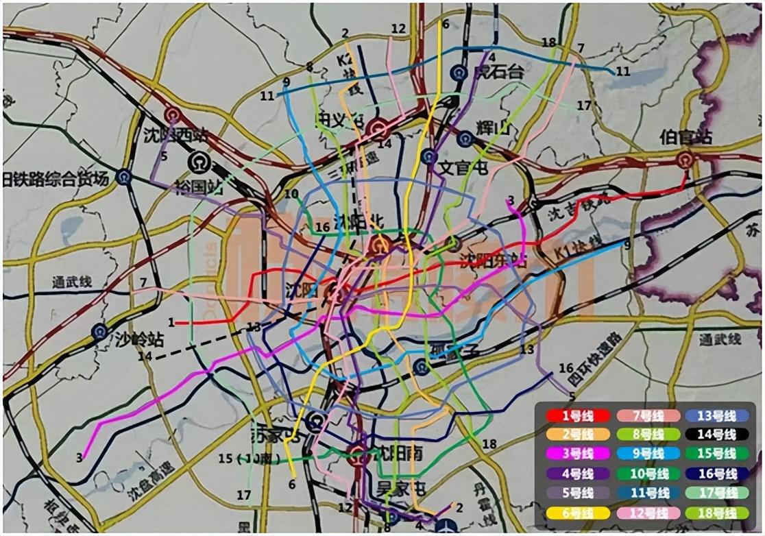 沈阳12号线地铁规划图图片