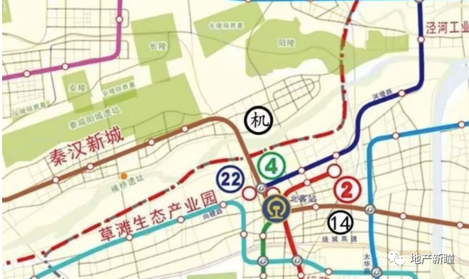 西安地铁19号线规划图片