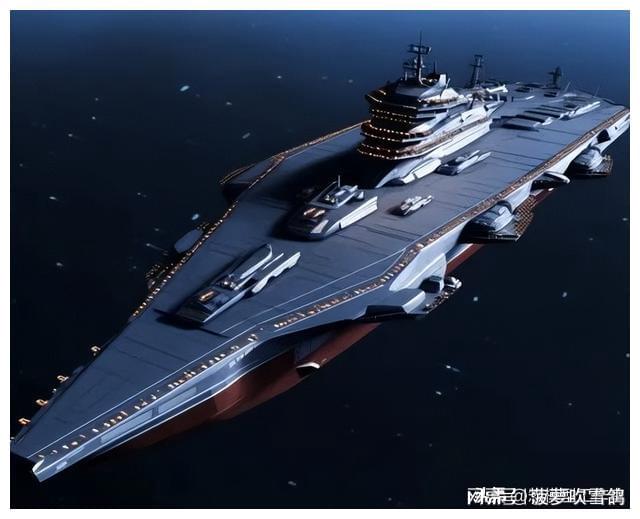 中国未来航空母舰(舷号19)想象图
