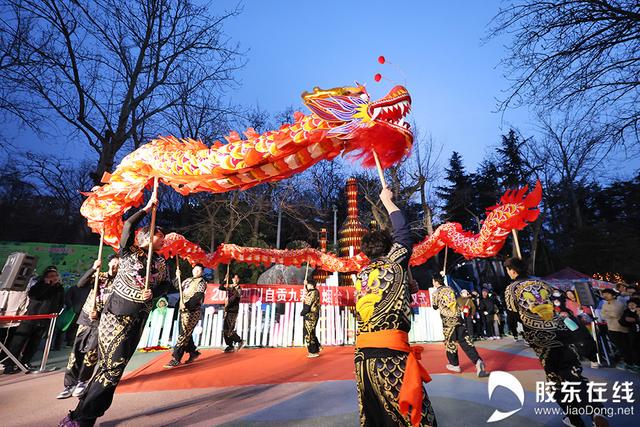 2021泰山春节首届灯会图片