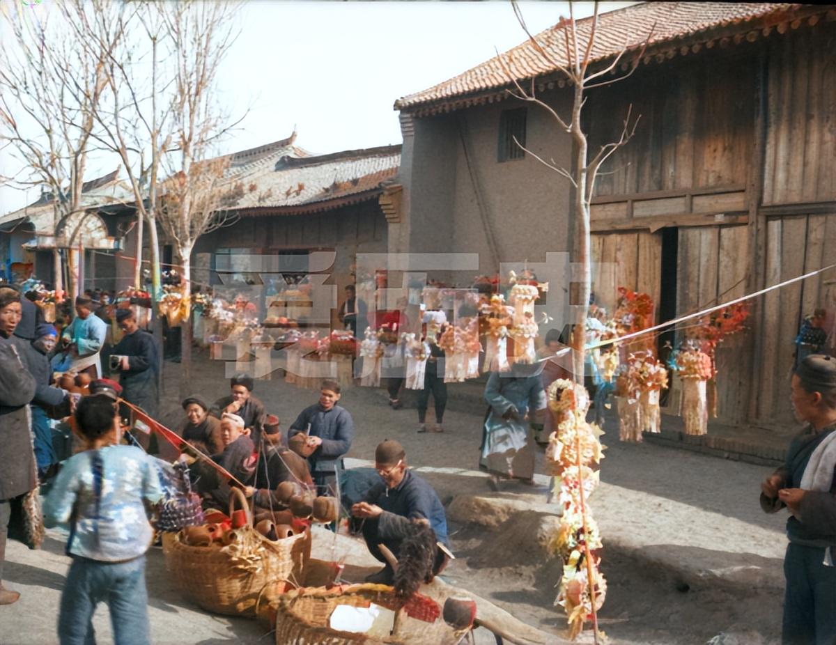 民国闹市图片