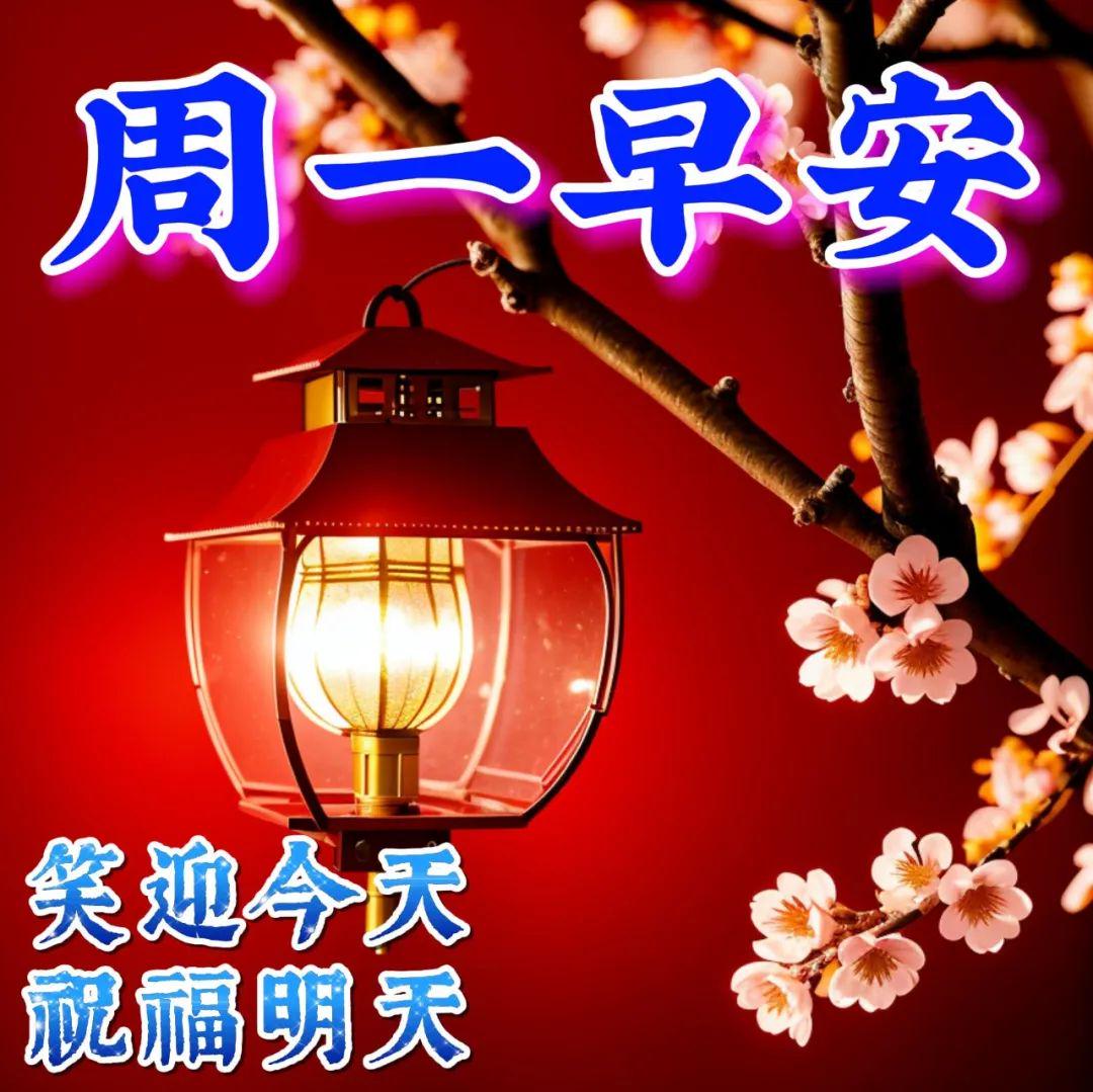 漂亮周一早安祝福图片早安祝福语问候