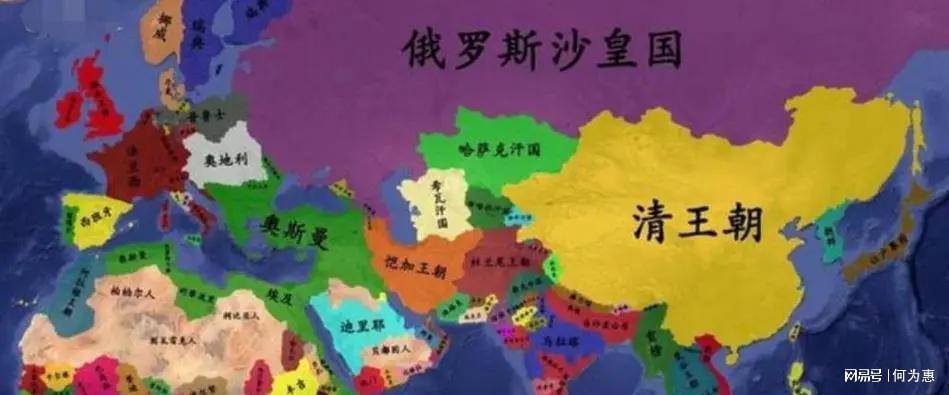 沙皇帝国地图图片