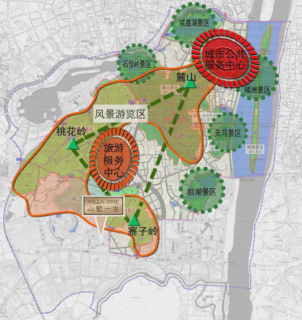 公园区位分析图图片