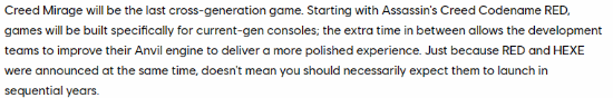 曝《刺客信条：影》不会登录上代主机：专注现役平台-悟饭游戏厅
