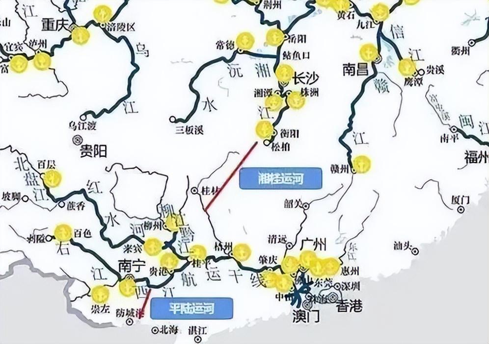 中国水运交通图图片