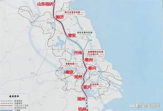 江苏高铁线路图高清版图片