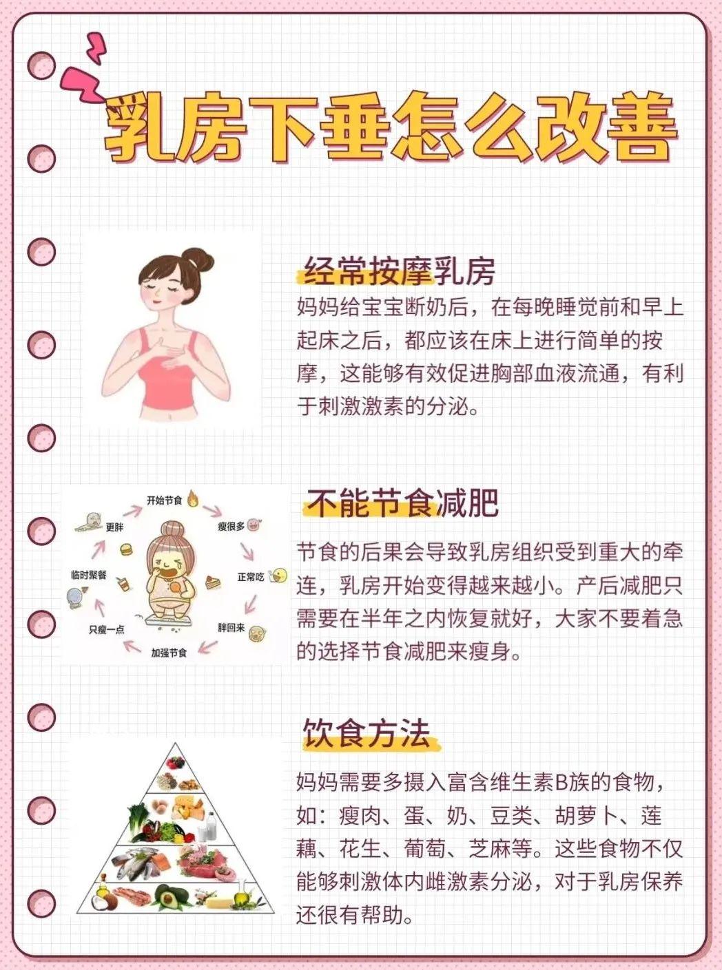 乳房下垂的原因 很多妈妈会认为是母乳导致下垂的