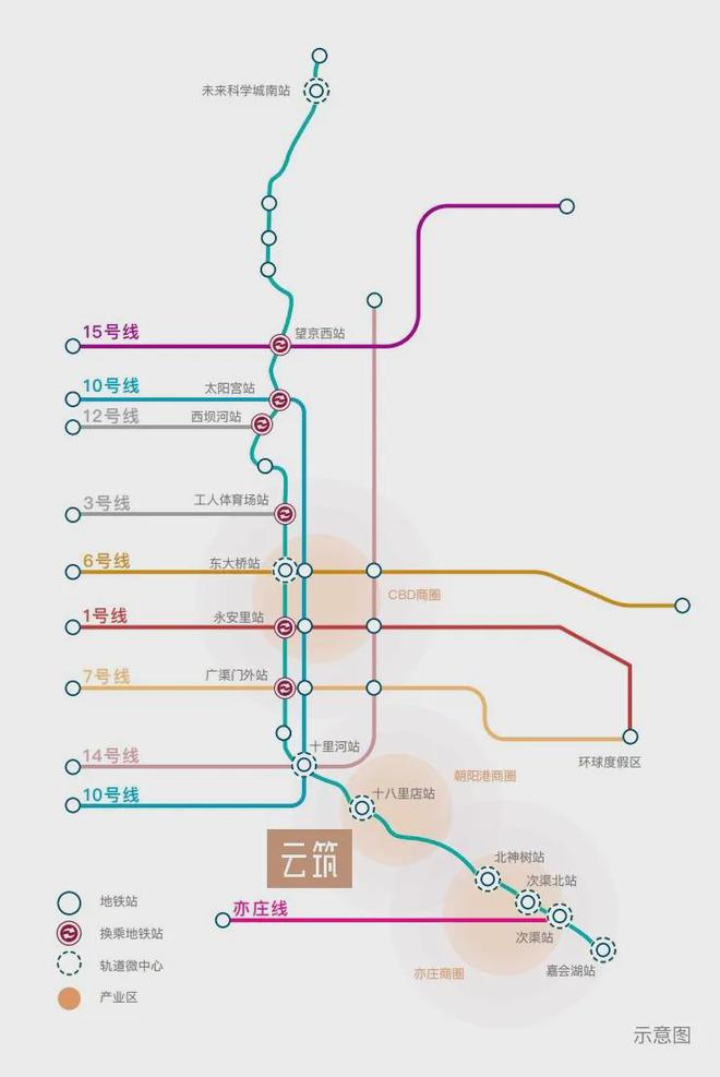 北京朝阳路地铁规划图图片