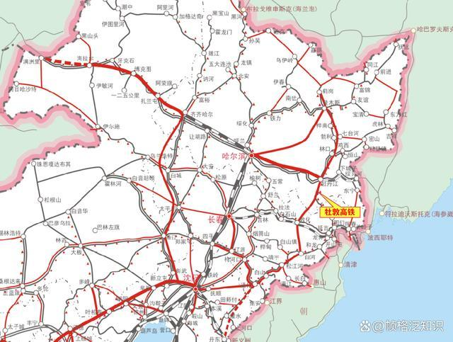 东北三省高速公路地图图片