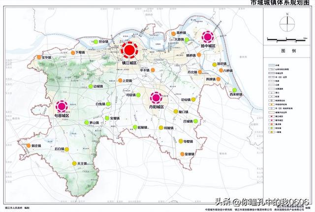 镇江城市总体规划2035图片
