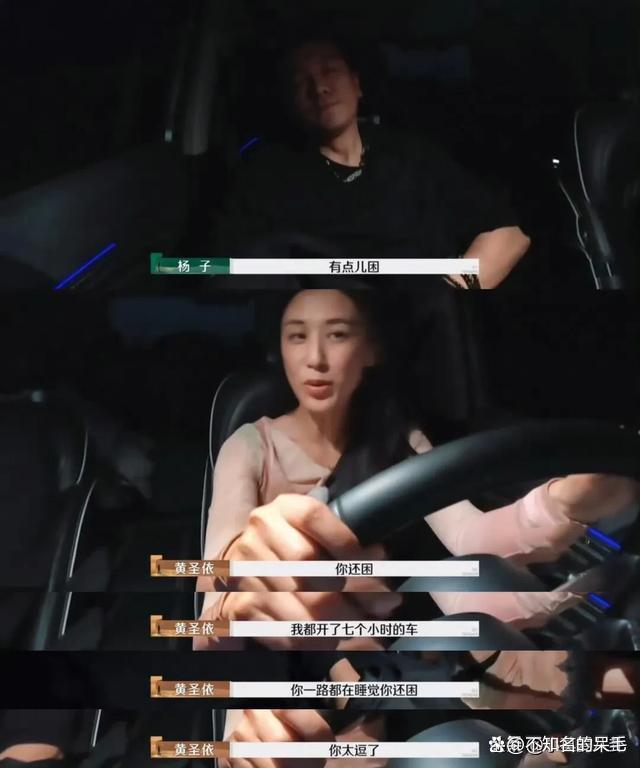 杨子让黄圣依开了7个小时车，黄圣依还一脸自豪，麦琳质问咋想的-风君娱乐新闻