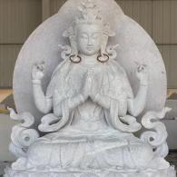 福建惠安石雕佛像动物手工