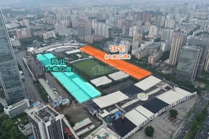 图片说明：广州跑马场实景图