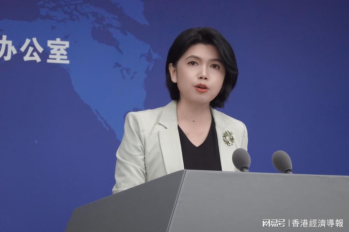 国台办发言人朱凤莲（本刊记者邢宝华摄影）