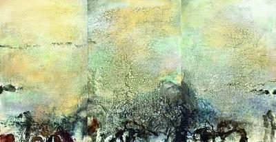     15.01.82-三联画（油画） 赵无极