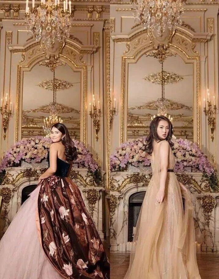 图|巴黎名媛会上，贝安娜与姚安娜同框