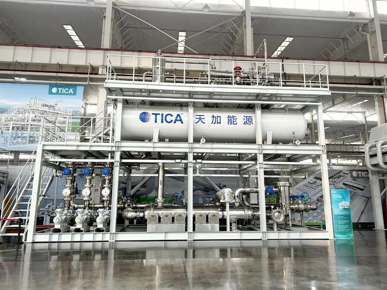 天加4000Nm³/h碱性电解水制氢气液分离装置