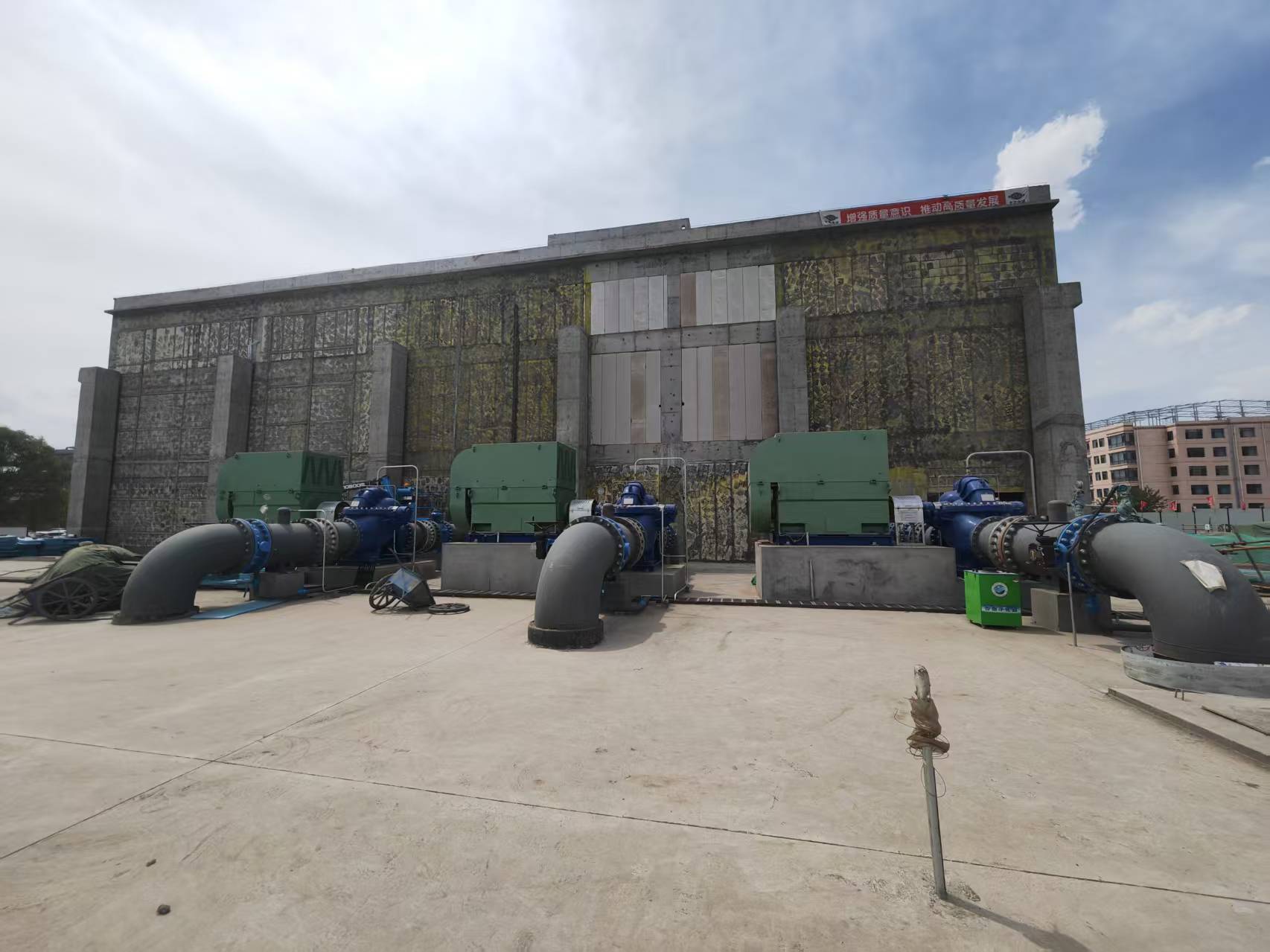 　　这是已经投用的兰州东城清洁智慧热源项目一期。新华社记者 王朋 摄