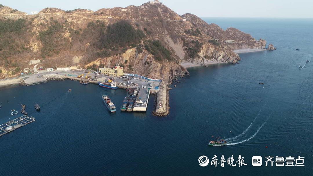 山清水秀的北隍城岛