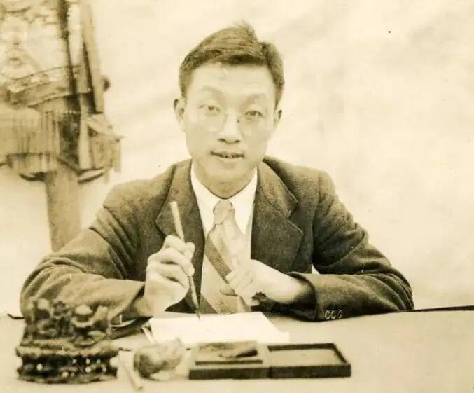▲王大珩在英国留学期间（图片来源：北京市科学技术协会）